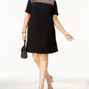 MICHAEL KORS Laser-Cut Shift Dress